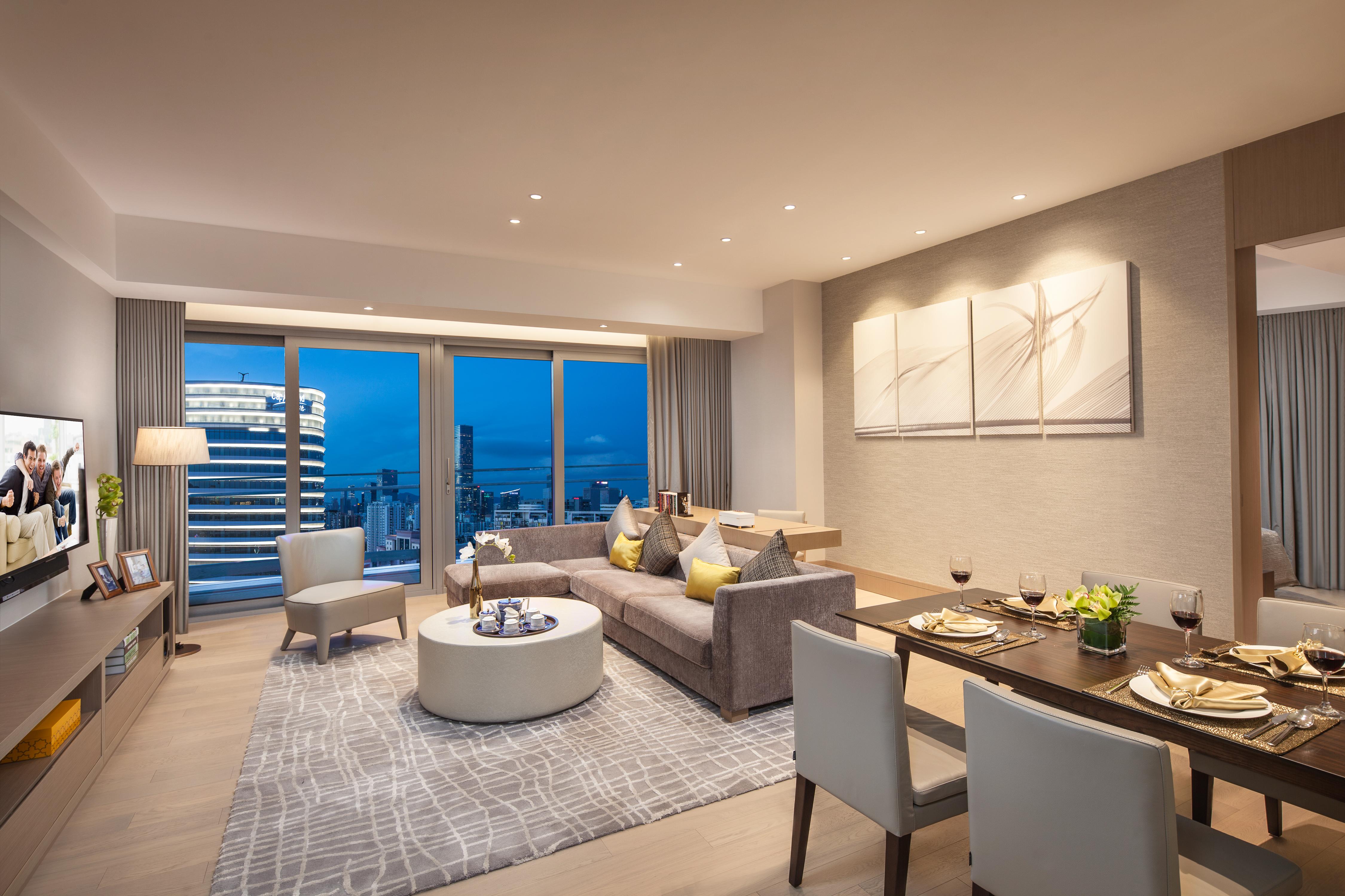 Ascott Raffles City Shenzhen Esterno foto